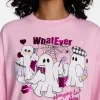 Hanging With My Boos! Women's Halloween Graphic Crew Sweatshirt