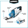 HART 20-Volt Cordless Hand Vacuum Kit With Motorized Brush Roll - HPHV34B