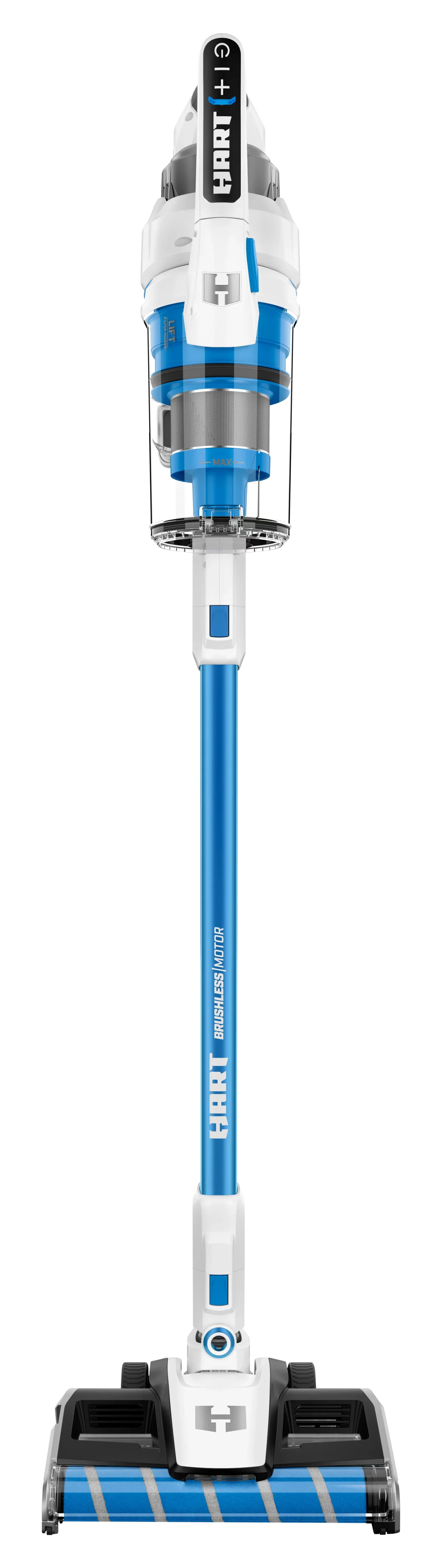 HART 20-Volt Dual Brushroll Stick Vacuum Kit With 4.0 Ah Lithium-Ion Battery