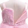 HAWEE Dress Costume for Girls, Pink Tulle and Sequin Dress for Kids Christmas Halloween Cosplay Costumes