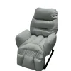 HDUTNGISN Recliner Armchair With Adjustable Backrest, White, 20 x 27.5 x 61.8 in