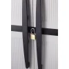 HDX Gray Plastic Freestanding Garage Cabinet With Adjustable Shelves And Lockable Doors, 35in W X 71in H X 18in D