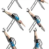 HEALTH AND FITNESS Inversion Table With Heavy-Duty Steel Frame And Adjustable Ankle Holders - ITX9600