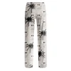 Hearthz Halloween Flannel Pajama Pants Women Plush Fuzzy Pajama Pants for Women Plaid Warm Cozy Pj Bottoms Lounge Pants
