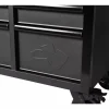 Heavy Duty 61 in. W x 23 in. D 15-Drawer Mobile Workbench With Solid Wood Top