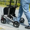 Heavy Duty Standing Upright Rollator Senior Walker