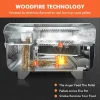 Hello.Dr Portable Wood Pellet Grill And Smoker, 8-In-1 Tabletop, Black - B0BWGXFY9H