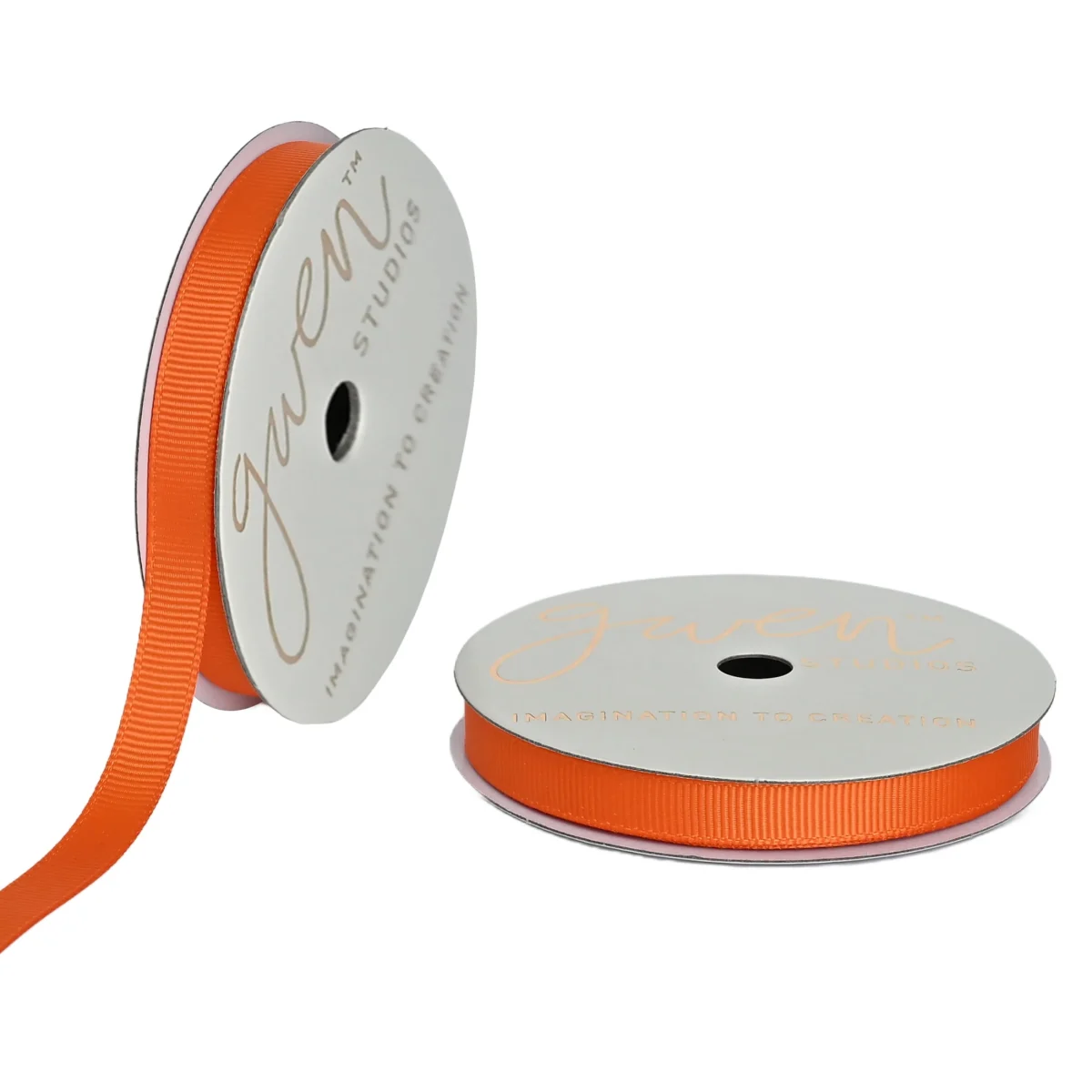 Hello Hobby 3/8" Orange Satin Ribbon, 6 Yards