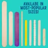 Hello Hobby Jumbo Wood Craft Sticks, 75-Pack