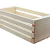Hello Hobby Unfinished Wood Crate, 12 in x 5.5 in x 4 in