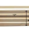 Hello Hobby Unfinished Wood Crate, 12 in x 5.5 in x 4 in