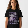 Hello Kitty Animal Print Girls Short Sleeve Graphic T-Shirt, Sizes 4-16