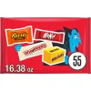 Hershey Assorted, Halloween Candy Variety Bag, 16.38 oz (55 Pieces)