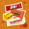 Hershey Assorted, Halloween Candy Variety Bag, 16.38 oz (55 Pieces)
