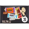 Hershey's, Kit Kat and Reese's Assorted, Halloween Candy Variety Bag, 10.74 oz (20 Pieces)
