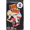 Hershey's, Kit Kat and Reese's Assorted, Halloween Candy Variety Bag, 17.28 oz (30 Pieces)