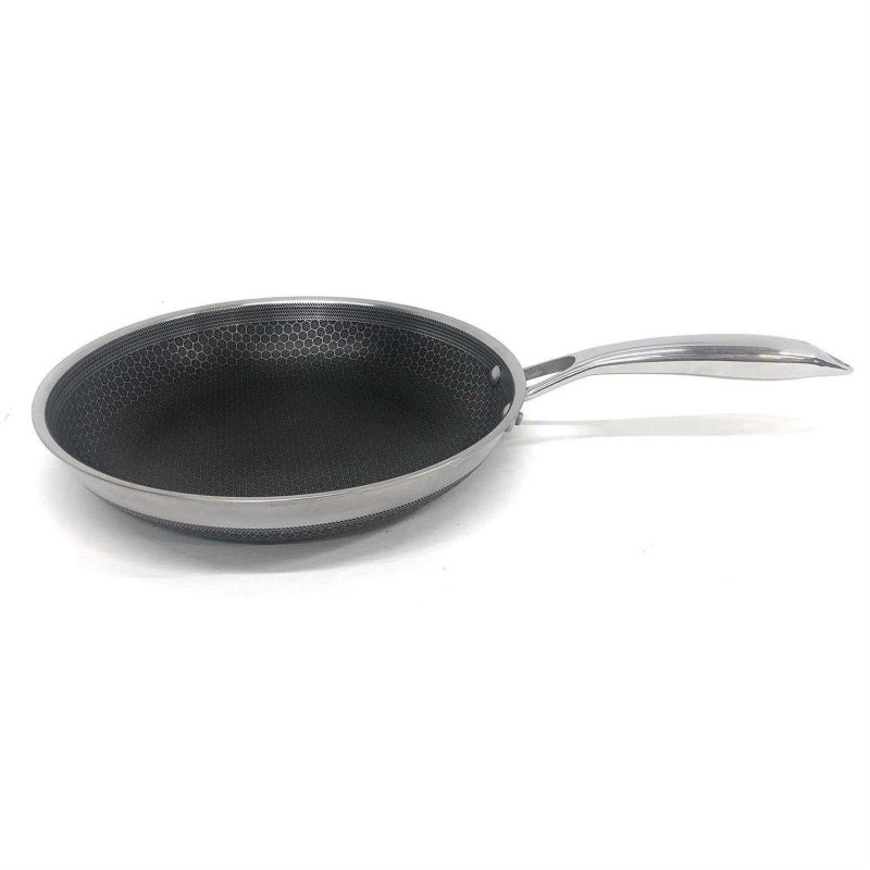 HexClad Hybrid Fry Pan 10 inch - Commercial Cookware
