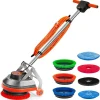 HHQ Commercial Orbital Floor Scrubber Buffer Polisher, 1.5 HP, 1100 Watts, 50-Foot Cord - Floor Scrubber-B