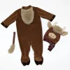 Highland Cow Cutie Halloween Costume for Infants, Size 0-6M, by Way to Celebrate