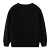 HILEELANG Boys Skeleton Graphic Black Sweatshirt, Sizes 2-7 Years