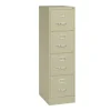 Hirsh Commercial Four-Drawer Vertical Letter File Cabinet, 22D