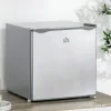 HOMCOM Countertop Upright Mini Freezer, 1.1 Cu.Ft, Gray - 05