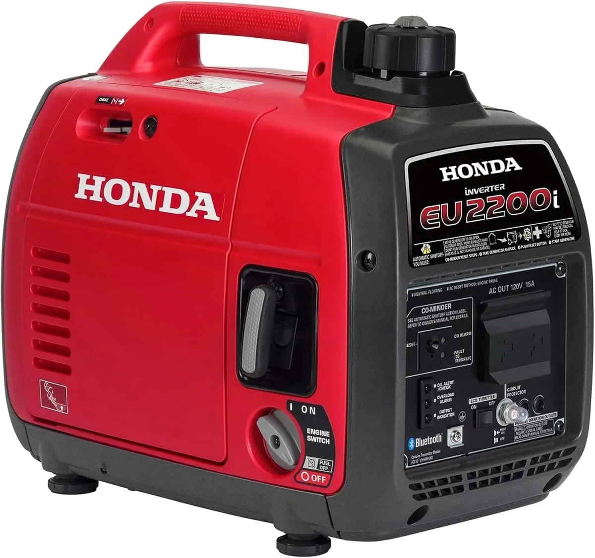 Honda 2200 Watt Portable Inverter Generator With Co-Minder - 664240 EU2200i