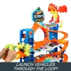 Hot Wheels City Ultimate Garage Playset With 2 Die-Cast Cars, Storage For 50+ Cars, Child Age 4-8
