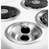 Hotpoint Freestanding Electric Range, 20 in, 4 Burner, White