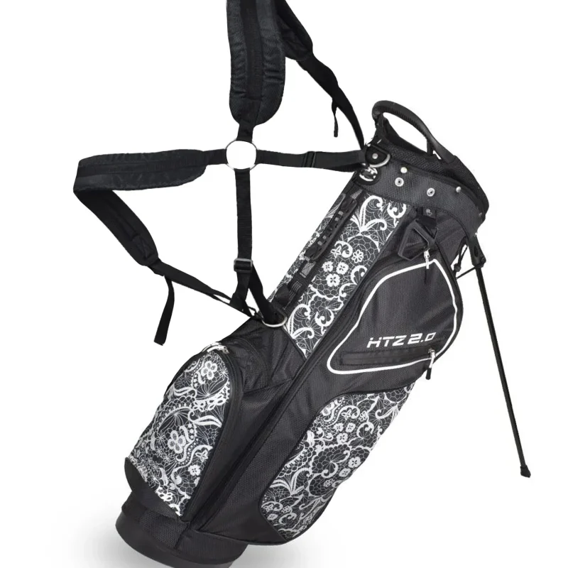 HotZ Golf Stand Bag Ladies Lace Black/White - 2.0