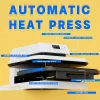 HTVRONT 1500W 15 x 15in Auto Heat Press Machine - White
