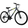Huffy Hardtail Mountain Bike, Denim Blue, 26 Inch, 21-Speed - Stone Mountain
