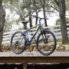 Huffy Hardtail Mountain Bike, Denim Blue, 26 Inch, 21-Speed - Stone Mountain