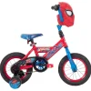 Huffy Marvel Spider-Man 12 inch Boys' Bike With Training Wheels, Steel Frame, Ages 3-5