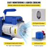 HVAC Vacuum Pump Kit, 4.8 CFM, 1/3 HP, Single Stage, 5 Pa - ZK44.8CFM
