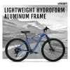 Hyper Bicycles Men's Mountain Bike, 29 inch, Hard Tail, Blue - Explorer