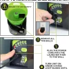Hyper Pet Automatic Dog Ball Launcher With 5 Balls, Green/Black - GoDogGo