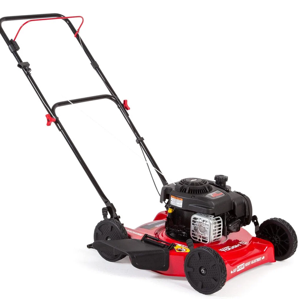 Hyper Tough 20in Gas Push Lawn Mower With 125cc Briggs & Stratton Engine - Prime N Pull