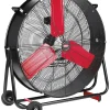 Hyper Tough 30 Inch 2-Speed Tilted Drum Fan Red & Black