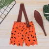 IBTOM CASTLE Kids Caveman Costume Historical Stone Age Birthday Outfits for Toddler Baby Boys Halloween Cosplay Dress up
