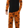 Iceglad Men's Pajamas Set Long Sleeve Sleepwear with Pockets Comfortable Lightweight Pjs Sets for Men