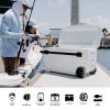 Igloo 110 Qt Glide Pro Wheeled Cooler, Sandstone - 60385