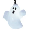 Indoor 10-Count Battery-Operated LED Ghost String Lights, Cool White, 4.5', Halloween by Way To Celebrate