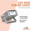 Indoor LED Mini Strobe Light, Silver, Halloween by Way To Celebrate