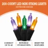 Indoor/Outdoor 200-Count LED Mini String Lights, 39', Halloween by Way To Celebrate