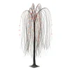 Indoor/Outdoor Battery-Operated 8-Function LED Color-Changing Willow Tree, Orange and Purple, 48", Halloween by Way To C