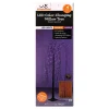 Indoor/Outdoor Battery-Operated 8-Function LED Color-Changing Willow Tree, Orange and Purple, 48", Halloween by Way To C