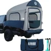 Inflatable Pickup Truck Bed Tent, 3 Person, 5.5ft-8ft