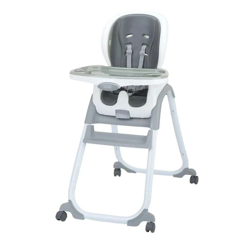 Ingenuity SmartClean Trio Elite 3-in-1 Convertible High Chair, Toddler Chair, And Booster Seat - Slate