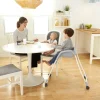 Ingenuity SmartClean Trio Elite 3-in-1 Convertible High Chair, Toddler Chair, And Booster Seat - Slate